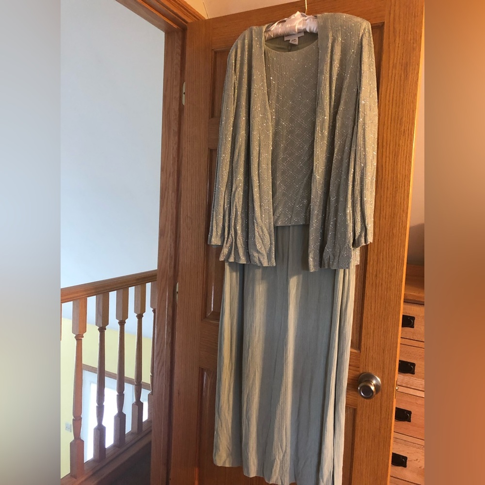 Mother of the bride dress with jacket